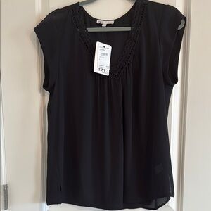 NWT DKNY Black Women's Top